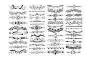 800+ DOODLE ELEMENTS SET, a Templates & Theme by karakotsya (Thumbnail 10 of 24)