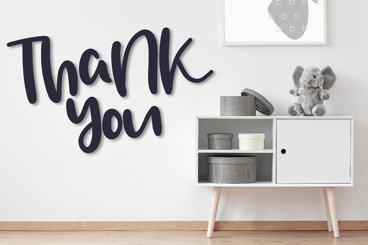 Ariana Leanne - A Hand Lettered Font, a Font by CraftyLittleNodes (Photo 10 of 10)