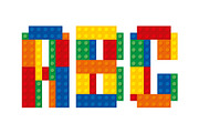 Building Brick Letters and Numbers, an Object Graphic by Kessens (Thumbnail 3 of 3)