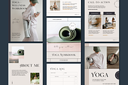 3-in-1 Yoga & Wellness Canva Bundle, a Templates & Theme by Erin Cassidy (Thumbnail 3 of 26)