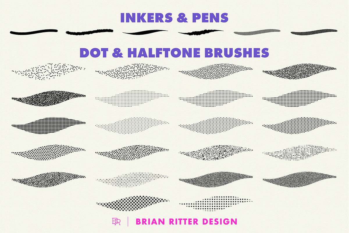 Risograph Toolkit for Photoshop, a Brush Add-On by Brian Ritter Design (Photo 6 of 13)