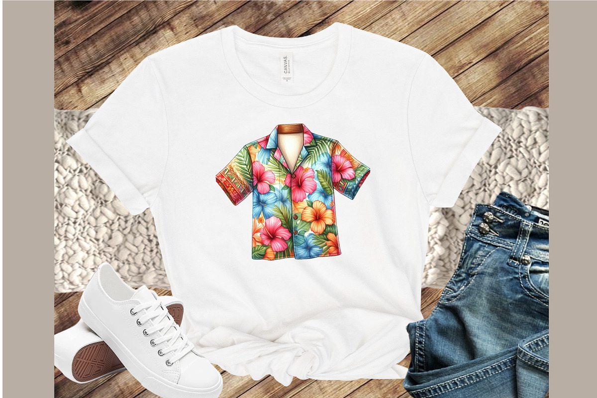 Watercolor Summer Clothes Clipart Bu, an Illustration by Sublimation Artist (Photo 4 of 6)