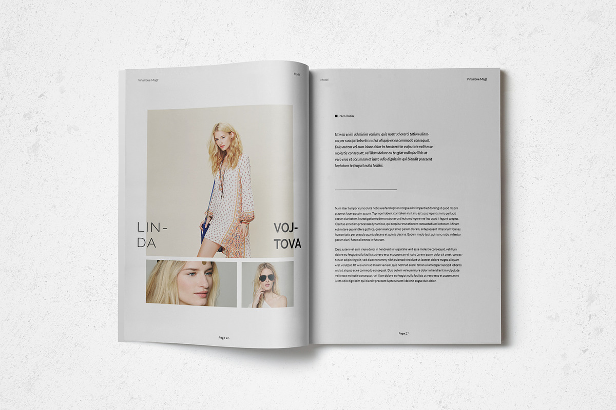 Vinsmoke Magazine (2017 Edition), a Magazine Template by Bokuto (Photo 3 of 9)