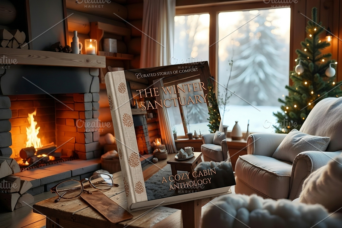 Cozy Christmas Cabin | Stock Photo, a Holiday Photo by Aura Canyon HQ (Photo 5 of 6)