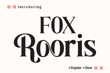 Fox Rooris Font
