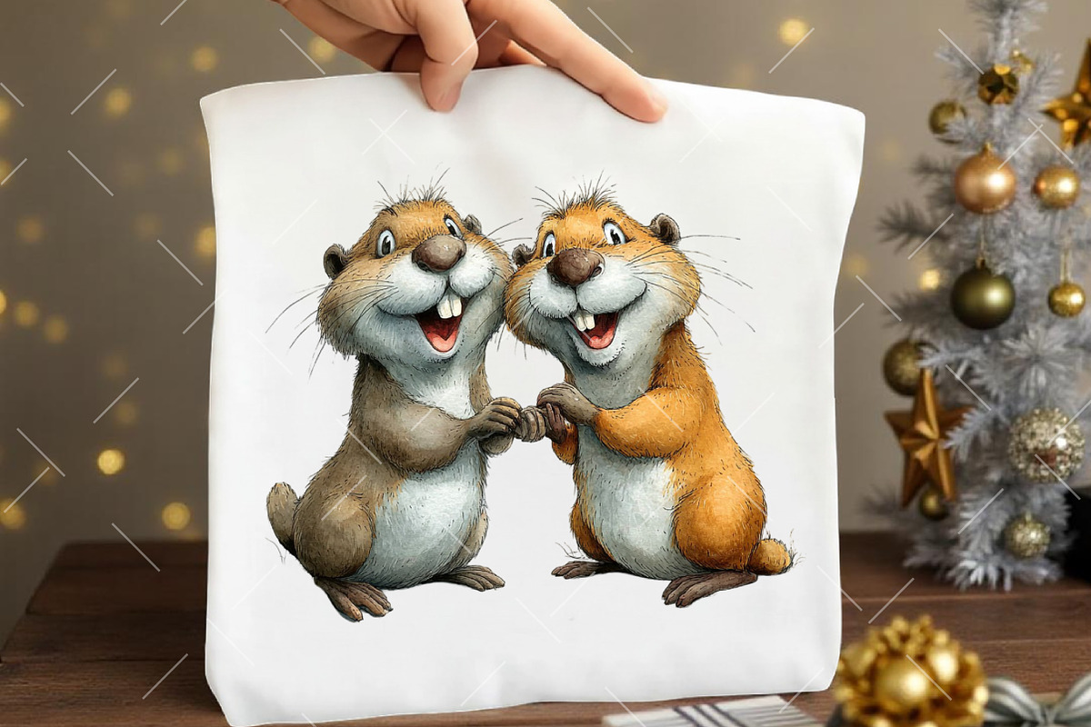 Quirky Valentine Animals Clipart, an Illustration by OK Design (Photo 6 of 6)