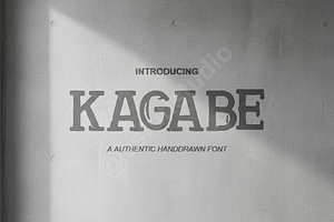 Kagabe - Refined Luxury Serif Typefa, a Font by Astuti Studio