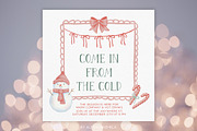 Christmas time illustrations frames, an Object Graphic by alenaganzhela (Thumbnail 9 of 11)