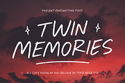 Twin Memories - Casual Handwritten, a Handwritten Font by Typia Nesia (Thumbnail 1 of 12)