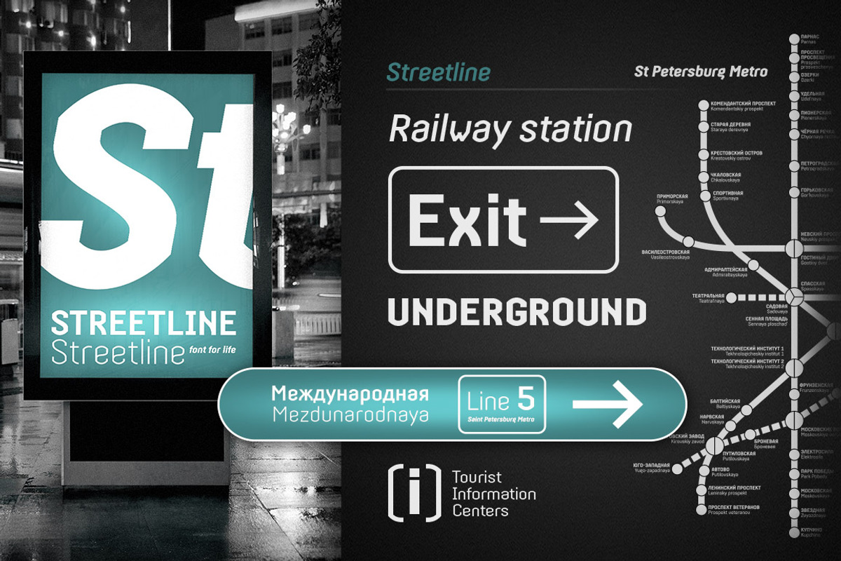 Streetline - 10 fonts preview 3
