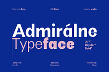 Admiralne Sans Family Font