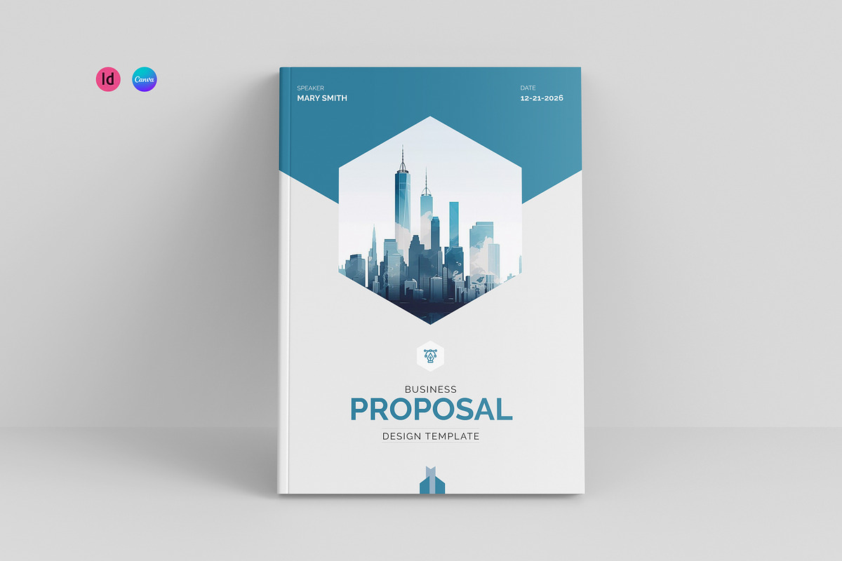 Business Proposal Template I Canva, a Brochure Template by PixWork (Photo 1 of 13)