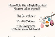 Whimsical Easter Clipart Bundle, a Decorative Illustration by Fusion Dream (Thumbnail 9 of 10)