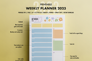 Weekly Planner 2023