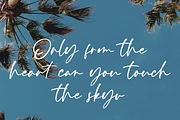 Bintang | Sweet Calligraphy Font, a Script Font by Pen Culture (Thumbnail 8 of 9)