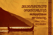 Odgar Blackletter, a Blackletter Font by Glyphstyle (Thumbnail 3 of 3)
