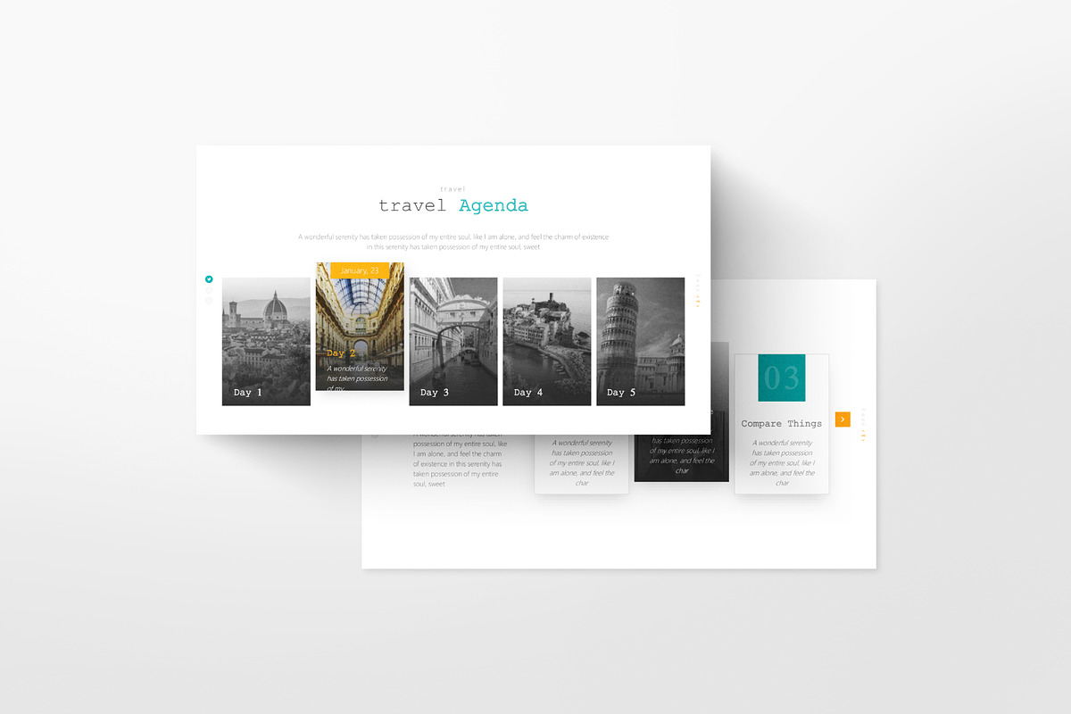 Travel Powerpoint Template, a Presentation Template by PaperMoon (Photo 5 of 7)
