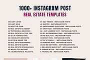 1000 Real Estate Instagram Posts, a Social Media Template by RealEstateDreams (Thumbnail 2 of 10)