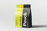 Protein Pouch Bag Mockup, a Packaging Mockup by zippypixelstudio (Thumbnail 3 of 9)