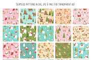Christmas Animals Illustrations, a Graphic by CreativeChristiana (Thumbnail 7 of 8)
