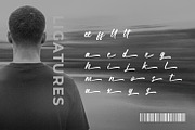 Bigtimes - A Modern Script, a Script Font by khurasan (Thumbnail 5 of 7)