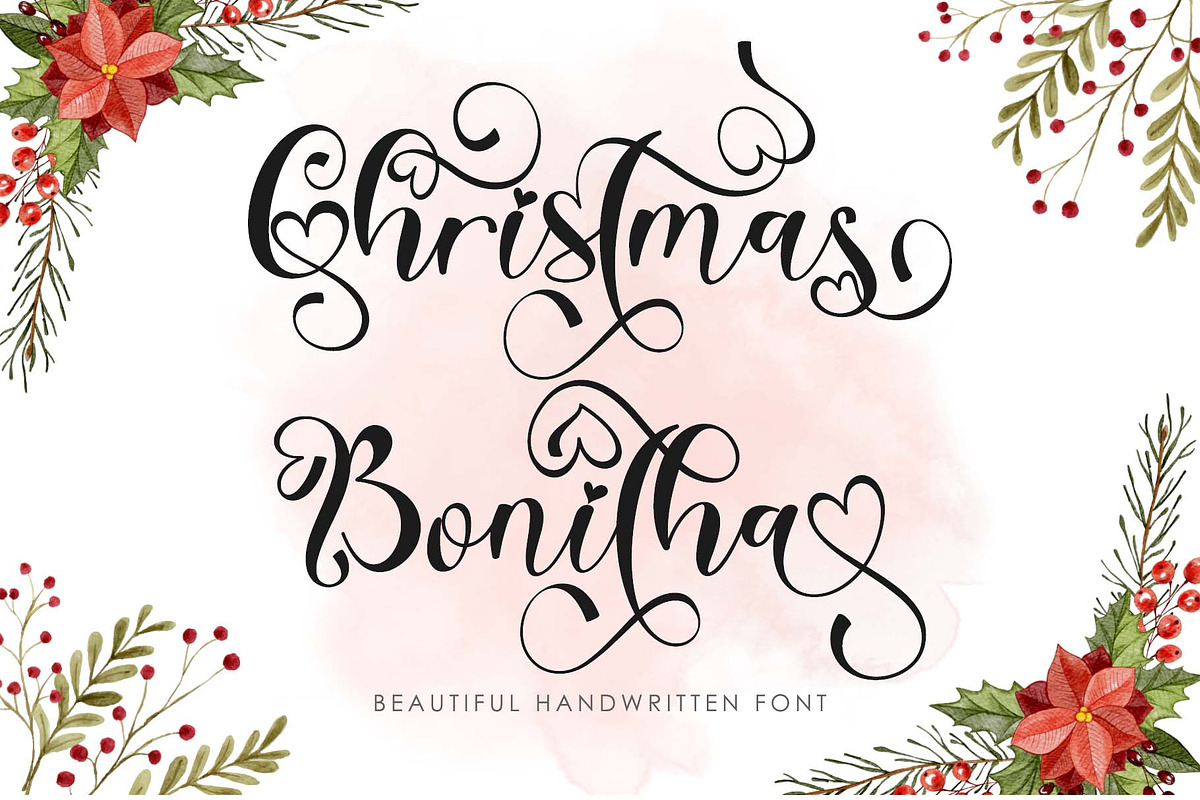 Christmas Beautiful Bundle, a Handwritten Font by Yoga Letter (Photo 6 of 11)
