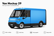 Van Mockup 29, a Product Mockup by Mockupix (Thumbnail 1 of 12)