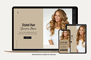 SUTTON |Luxury Beauty Salon Website, a Websites & App Template by Styled Web Shop (Thumbnail 4 of 8)