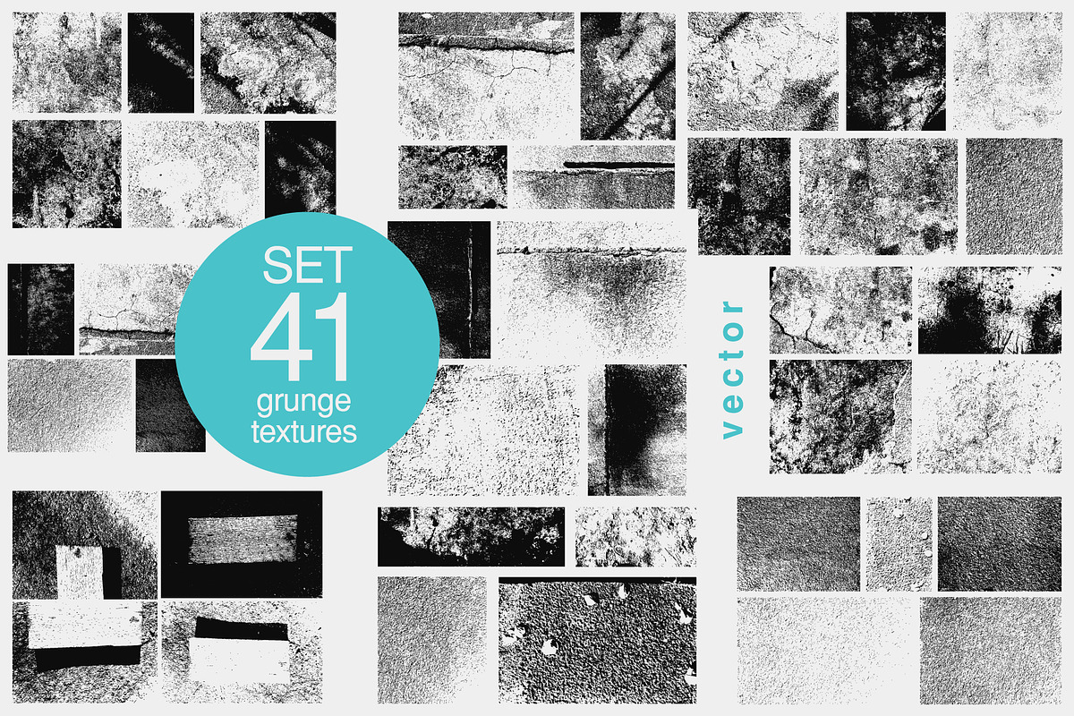 Abstract vector grunge textures set., a Texture Graphic by PoPaShop (Photo 1 of 10)