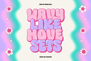 Choret Fudyng Bubble Typeface, a Symbol Font by alit design (Thumbnail 7 of 25)