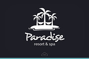 Paradise Resort & Spa Logo, a Branding & Logo Template by Logo Heaven (Thumbnail 5 of 5)