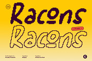 CS Racons Pixel, a Handwritten Font by Craft Supply Co. (Thumbnail 1 of 8)