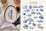 Whimsical Wine Doodle Pack, a Food Illustration by SunnJaneArt (Thumbnail 8 of 16)