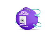 Face Mask Mockup, a Mask Mockup by Mockupdaddy (Thumbnail 10 of 14)