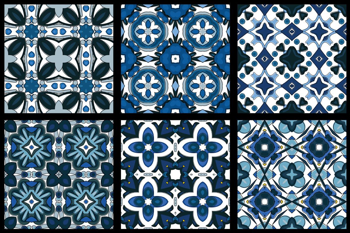 Set 103 - 6 Seamless Patterns, a Pattern Graphic by Little Bird (Photo 5 of 6)