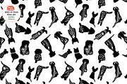 Herd of Dogs Folk Art, a Pattern Graphic by Arie Clares (Thumbnail 9 of 12)