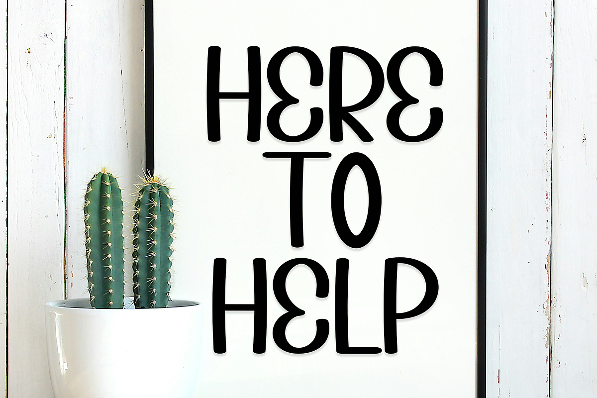 Simple Smile, a Font by FreshTypeINK (Photo 2 of 7)