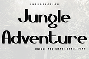 Jungle Adventure, a Script Font by FreshTypeINK (Thumbnail 1 of 8)