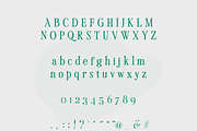 Nipra Retro Serif Font, a Serif Font by Creative Foundry (Thumbnail 7 of 8)