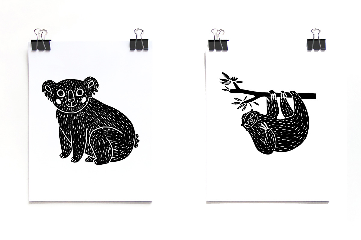 Cute animals pt 6, an Animal Illustration by Mii Lab (Photo 5 of 7)