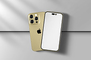 Screen Iphone pro mockup, an iPhone Mockup by Artlogs (Thumbnail 3 of 3)