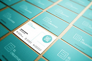 Creative Blue Business Card, a Business Card Template by bouncy (Thumbnail 2 of 2)