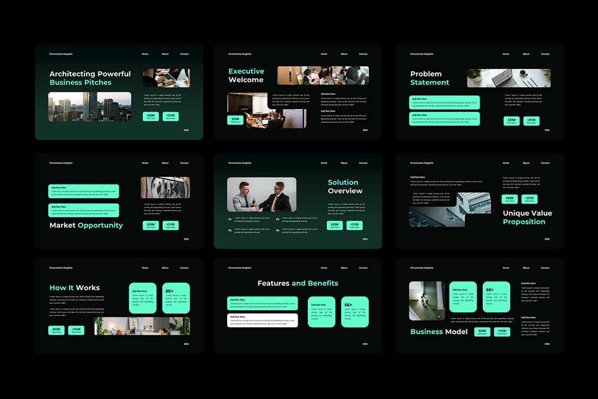 Business Pitches - Google Slides, a Presentation Template by Iqsiart Studio (Photo 2 of 3)