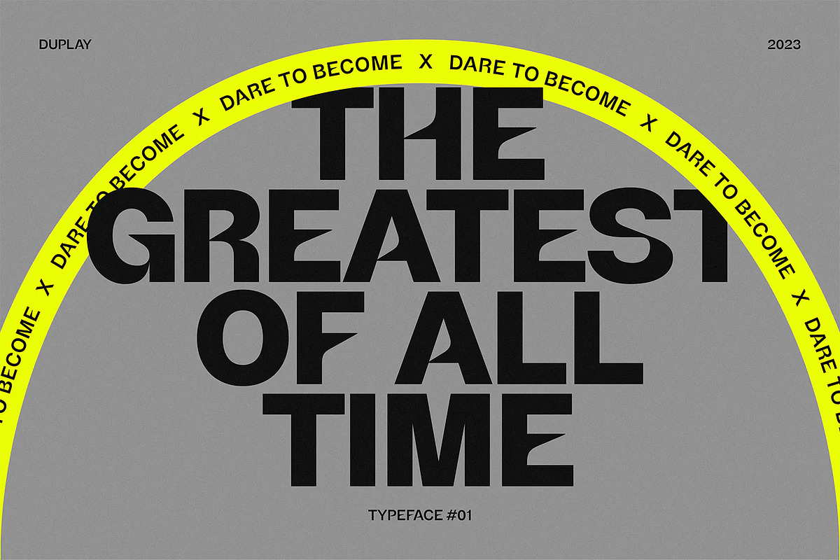 DuPlay, a Sans Serif Font by DKType Foundry (Photo 2 of 15)