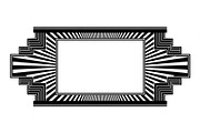 Art Deco Frame SVG Bundle, an Illustration by Creativeshirt (Thumbnail 15 of 31)
