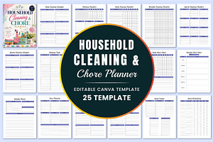 Household Cleaning & Chore Planner.