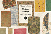 VINTAGE LIBRARY Textile, Lace, Paper, an Object Graphic by Lana Elanor (Thumbnail 7 of 14)