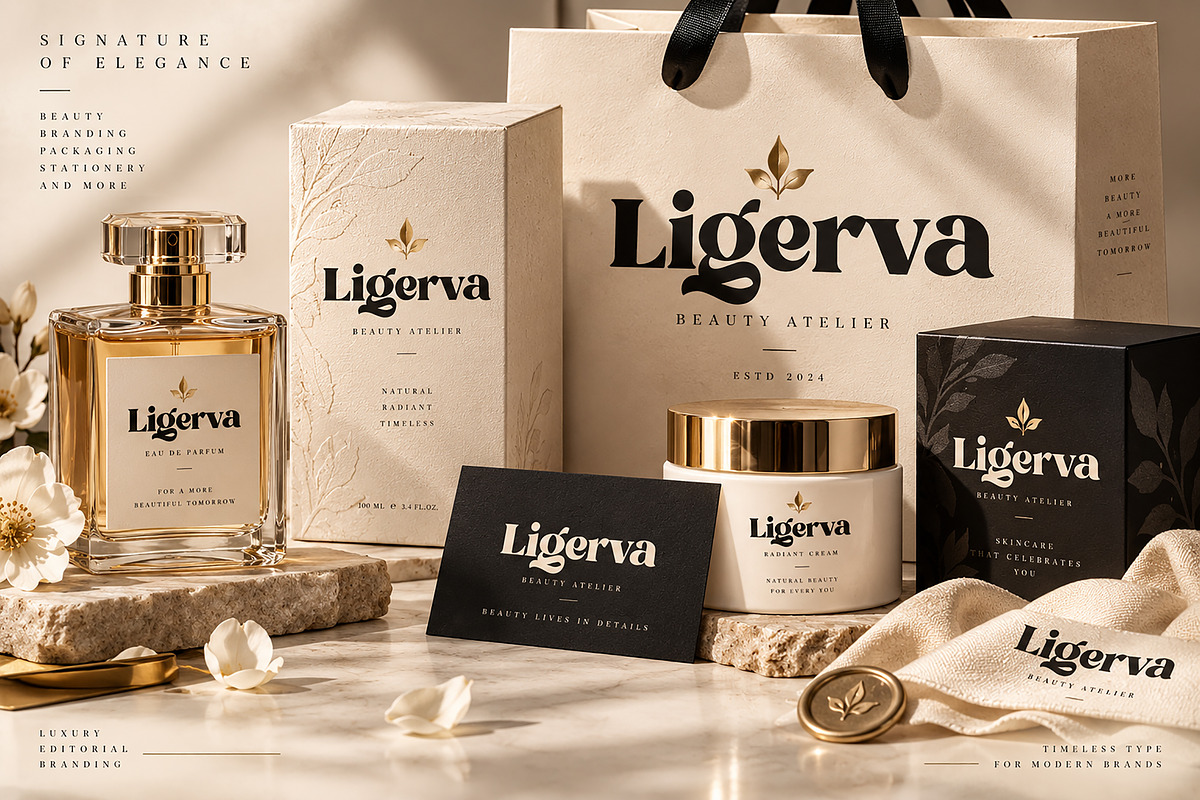 Ligerva, a Serif Font by Wow Magic (Photo 3 of 5)