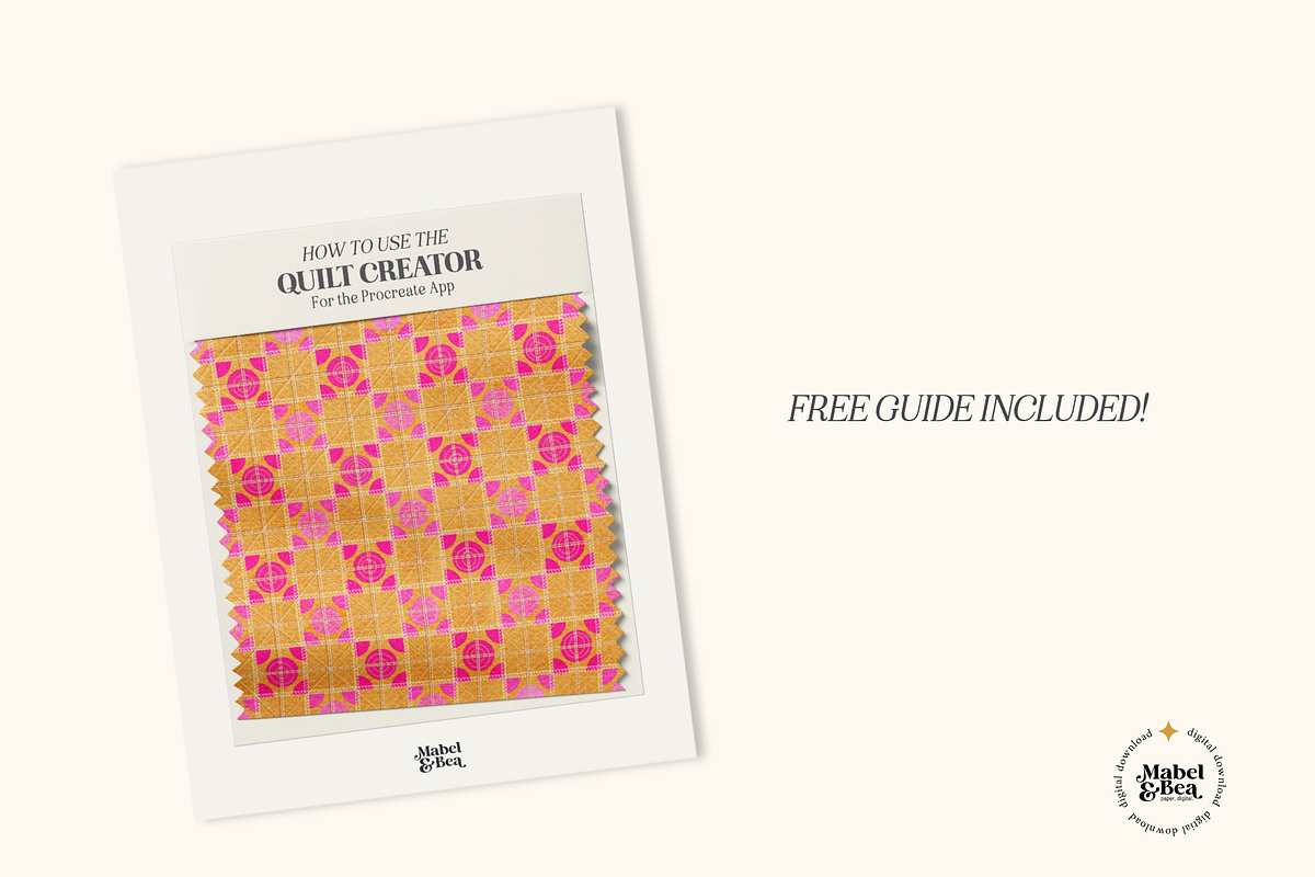 Quilt Creator Brush Set, a Brush Add-On by Mabel & Bea (Photo 7 of 7)