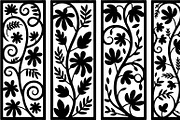 Laser Cut Ornamental Floral Border, a Decorative Illustration by himelgfx (Thumbnail 12 of 19)